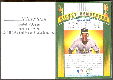 1991 SilverStar - RICKEY HENDERSON GOLD Holographic card PROMO !!!