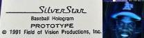 Rickey Henderson - 1991 SilverStar Holographic card PROMO/PROTOTYPE !!!