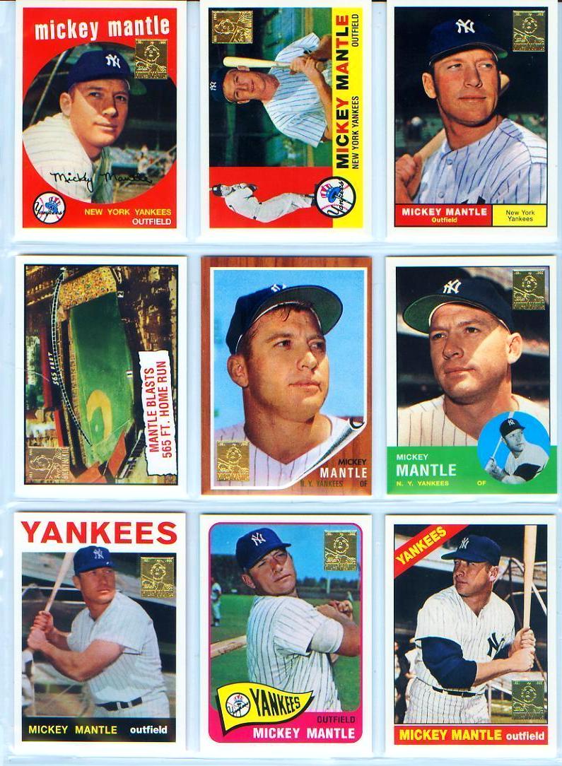  1996 Topps Mickey Mantle [1969 Topps] insert #19 SHORT PRINT (Yankees) Baseball cards value