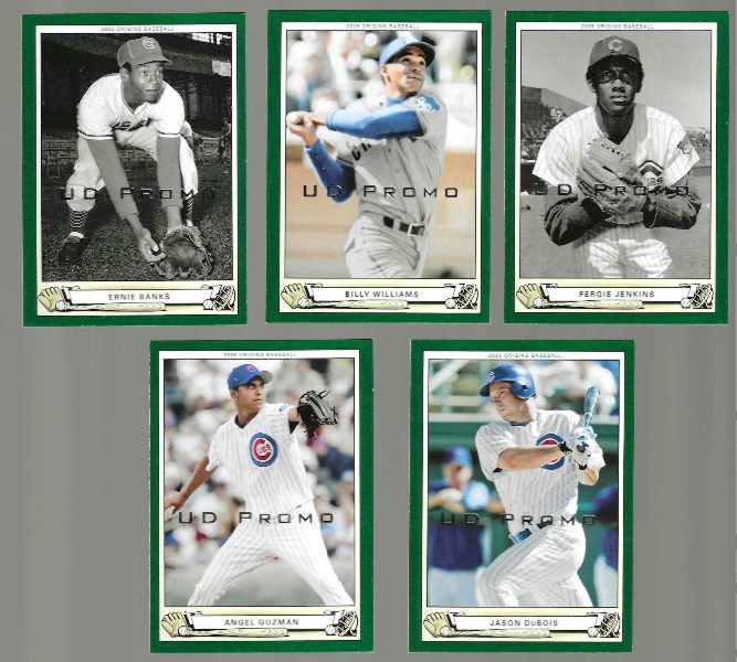 2005 Origins  UD PROMO - CUBS TEAM SET (5) Baseball cards value