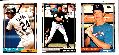 1992 Topps - 3-Card Panel with Bo Jackson, Jerald Clark & Monty Fariss