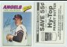  Nolan Ryan - [1977 Topps] 1993 Brookshire Bros. Sticker (Angels)