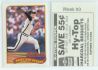  Nolan Ryan - [1989 Topps] 1993 Brookshire Bros. Sticker (Astros)