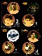  1993 Ted Williams Co - Lot of (28) different POGS