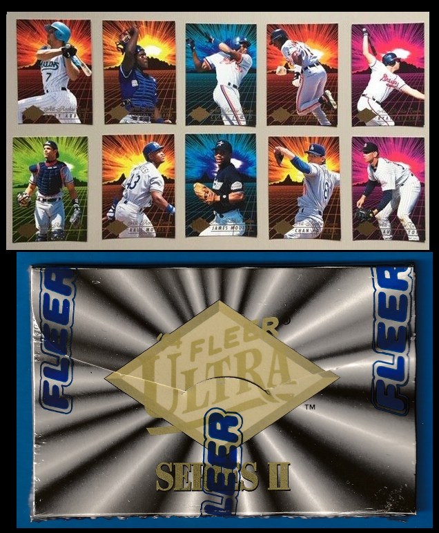 1994 Fleer Ultra - All-Rookie Team JUMBO SET (10 cards) - SEALED !!! Baseball cards value