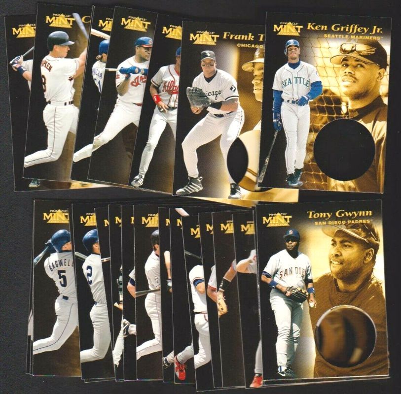1997 Pinnacle Mint - DIE-CUT - Complete Insert Set (30 cards) Baseball cards value