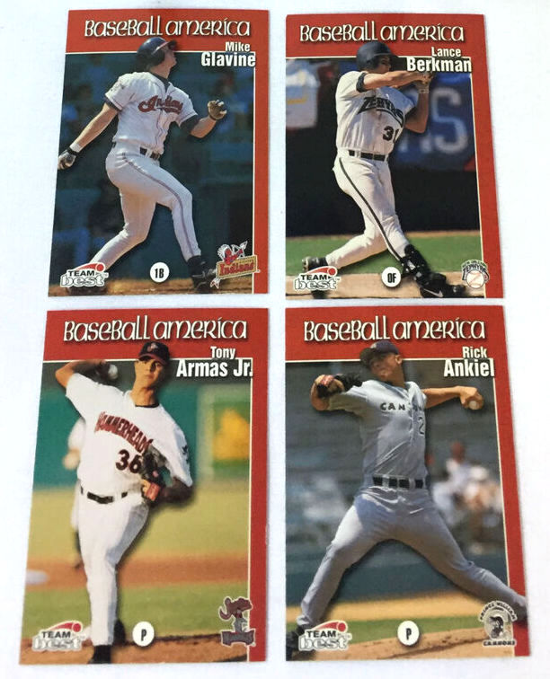 1999 Team Best MINOR LEAGUE - BASEBALL AMERICA - COMPLETE SET (100 cards) Baseball cards value