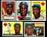 Jackie Robinson - 1995 Topps Archives Brooklyn Dodgers Complete Set/Lot(6)