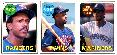 1990 BCM - Ken Griffey Jr 1969 Topps 3-Card panel - Lot of (25) panels