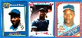 Bo Jackson - 1990 FOOD ISSUES - Lot of (3) diff. (Royals)