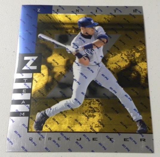 1997 Zenith Z-Team JUMBO #7 Derek Jeter (Yankees) Baseball cards value