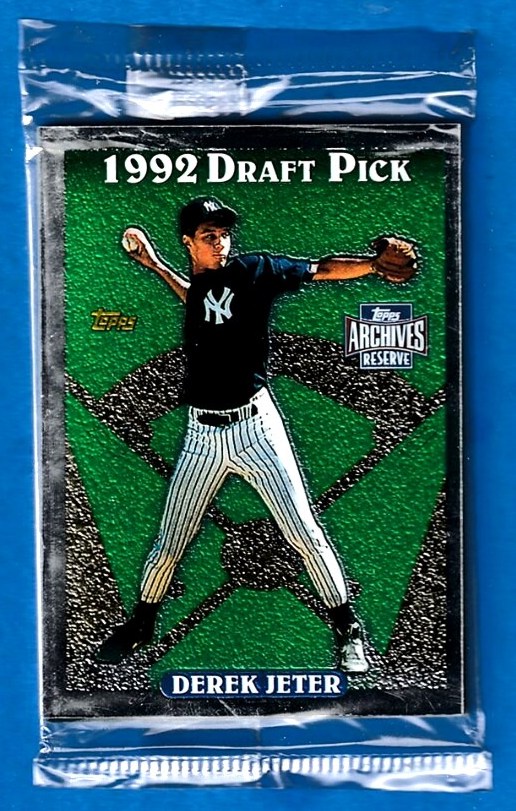 2001 Topps Archives Reserves FUTURE ROOKIES - SEALED CELLO PACK !!!  cards value