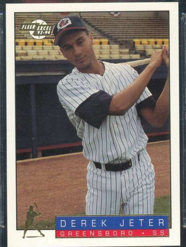 Derek Jeter - 1993-94 Fleer Excel #106 MINOR LEAGUE (Greensboro Hornets) Baseball cards value