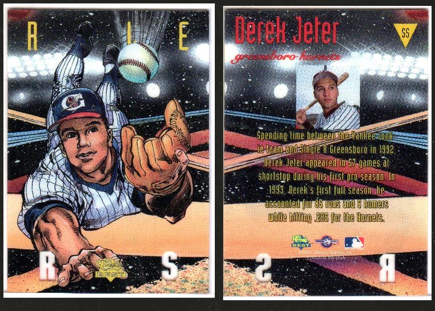 Derek Jeter - 1994 Classic/Best Gold Acetate MINOR LEAGUE (Greensboro) Baseball cards value