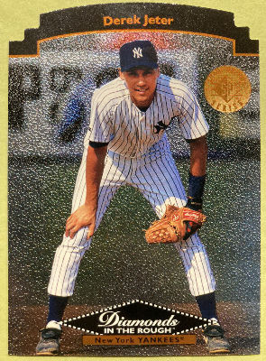 Derek Jeter - 1995 SP Championship #20 DIE-CUT (Yankees) Baseball cards value