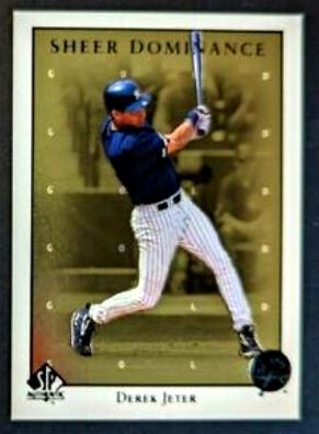 Derek Jeter - 1998 SP Authentic Sheer Dominance #SD41 GOLD Baseball cards value