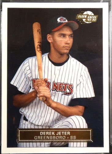 Derek Jeter - 1992-93 Fleer Excel #210 MINOR LEAGUE (Greensboro Hornets) Baseball cards value