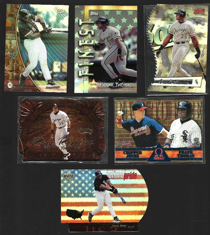 Frank Thomas - 1998 Circa Thunder RAVE REVIEW #14 Baseball cards value