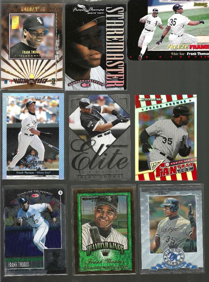 Frank Thomas - 1997 Donruss Signature #16 PLATINUM PRESS PROOF Baseball cards value