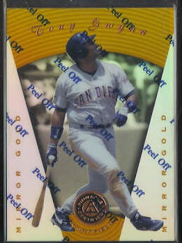 Tony Gwynn - 1997 Pinnacle Certified #45 MIRROR GOLD (Padres) Baseball cards value