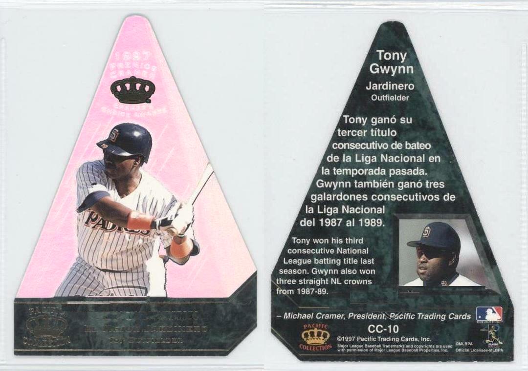 Tony Gwynn - 1997 Cramer's Choice #CC-10 (Padres) Baseball cards value