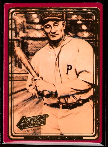 Honus Wagner - 1993 Action Packed #20G 24-Kt GOLD !!! Baseball cards value