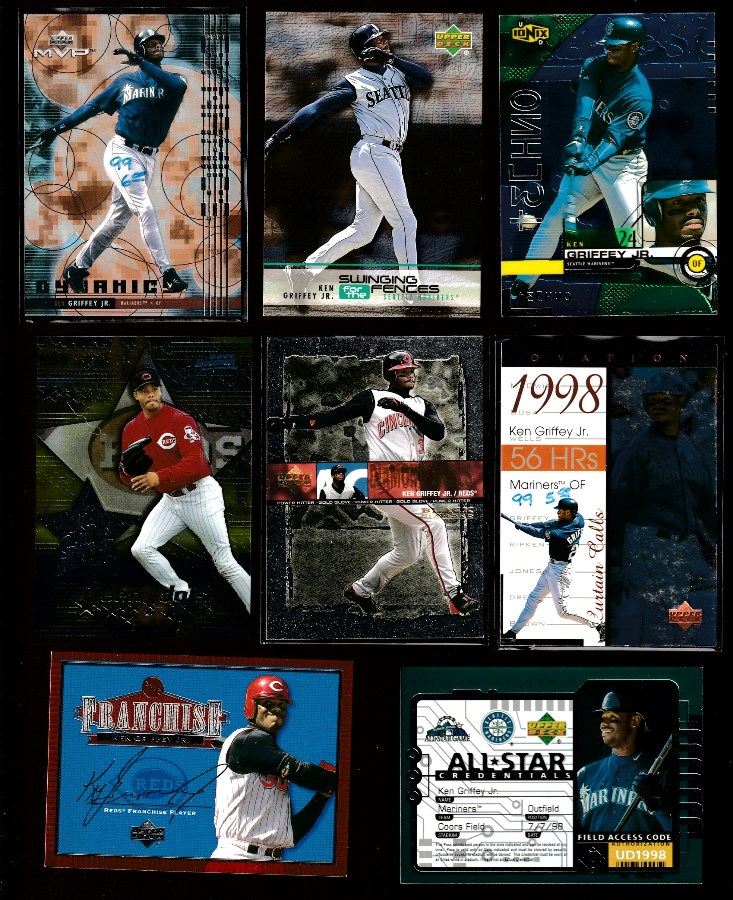 Ken Griffey Jr - 1999 UD Ionix #R86 RECIPROCAL TECH Baseball cards value