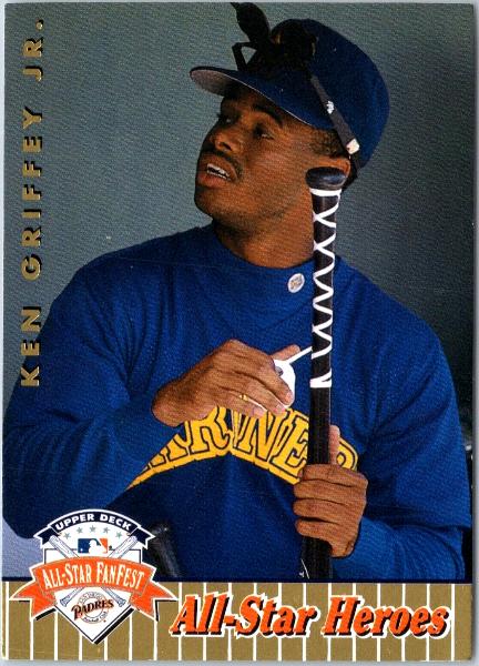Ken Griffey Jr - 1992 Upper Deck FANFEST #24 GOLD Baseball cards value
