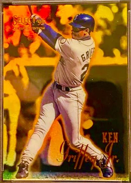 Ken Griffey Jr - 1995 Select Certified #70 MIRROR GOLD (Mariners) Baseball cards value