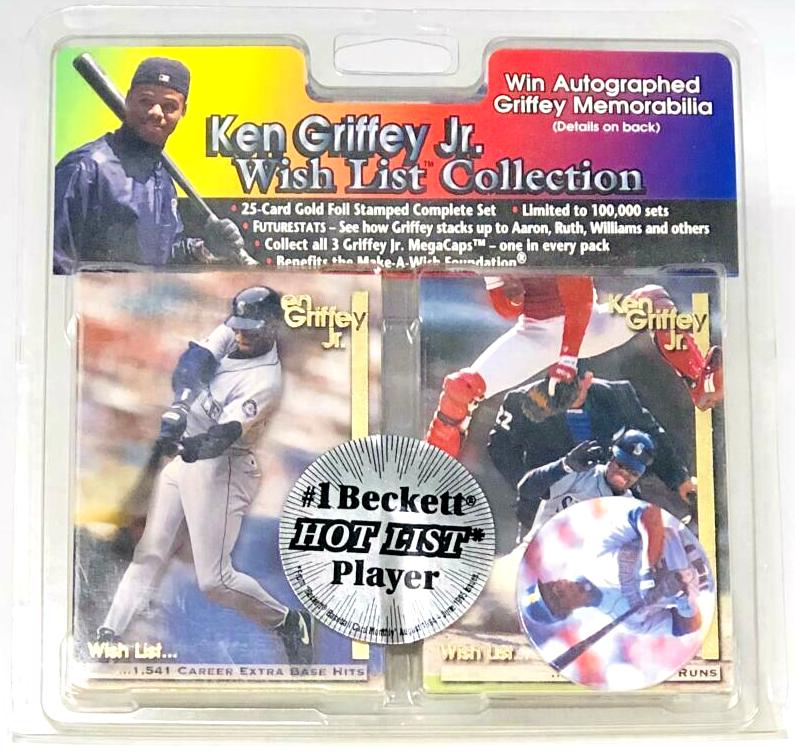 Ken Griffey Jr - 1995 Mega Cards 'Wish List' COMPLETE SET Baseball cards value