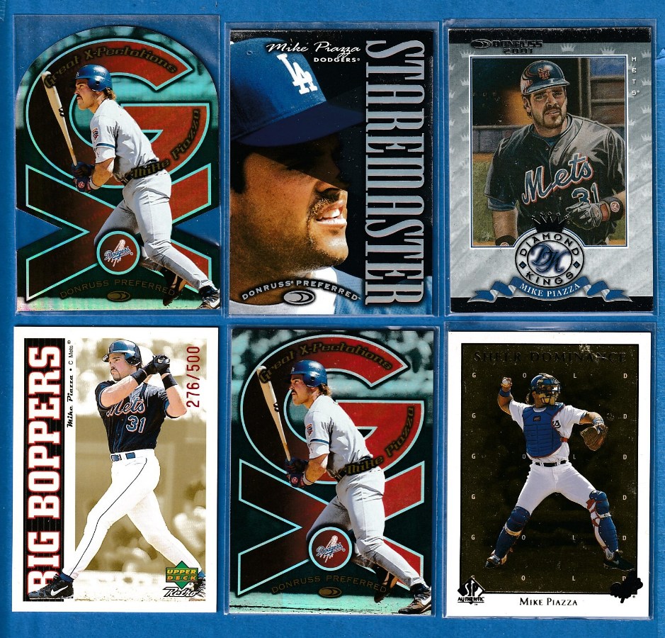 Mike Piazza - 1998 Donruss Preferred Great X-Pectations DIE-CUT #15 Baseball cards value