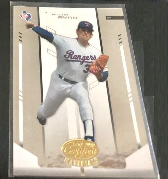 Nolan Ryan - 2004 Leaf Certified Materials #224 [#/500] (Rangers) Baseball cards value