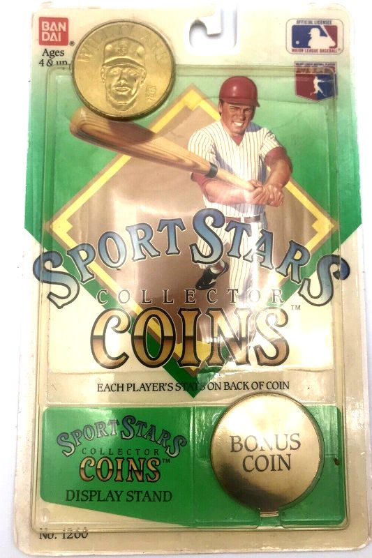 Nolan Ryan  - 1990 Bandai Sport Stars Collector Coin - SEALED RACK PACK Baseball cards value
