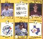 Nolan Ryan -  1991 Fleer BOX BOTTOM - 6-card panel w/(2) Ryan cards