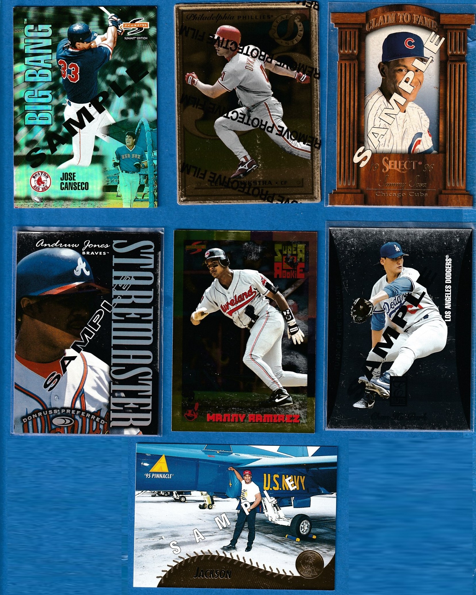 1996 Leaf Steel GOLD #30 Lenny Dykstra PROMO (Phillies) Baseball cards value