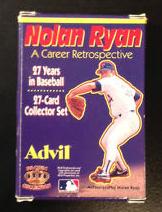 Nolan Ryan - 1996 Advil 'A Career Retrospective' 27-card set Baseball cards value