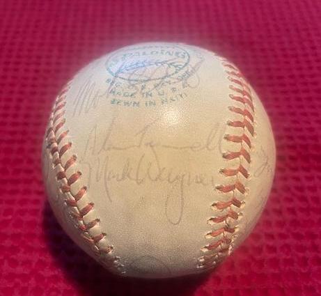  1978 Tigers - Team Signed/AUTOGRAPHED baseball [#15j] w/18 Signatures Baseball cards value