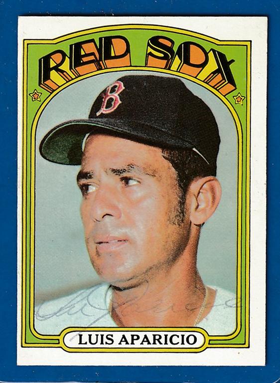 AUTOGRAPHED: 1972 Topps #313 Luis Aparicio w/PSA/DNA LOA (Red Sox) Baseball cards value