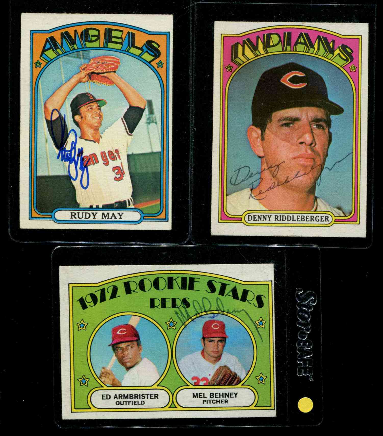 AUTOGRAPHED: 1972 Topps #656 Rudy May w/PSA/DNA Auction LOA (Angels) Baseball cards value