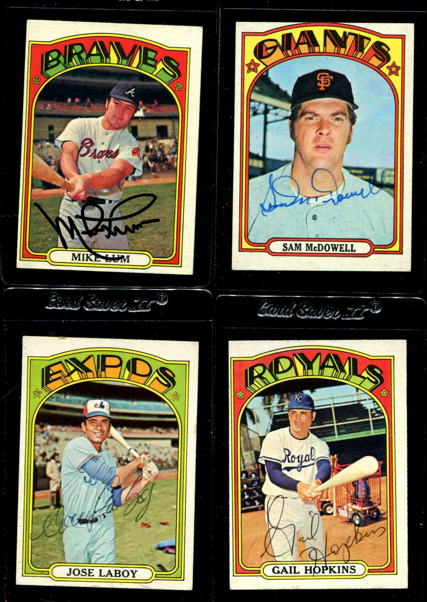 AUTOGRAPHED: 1972 Topps #720 Sam McDowell SCARCE HIGH # PSA (Giants) Baseball cards value