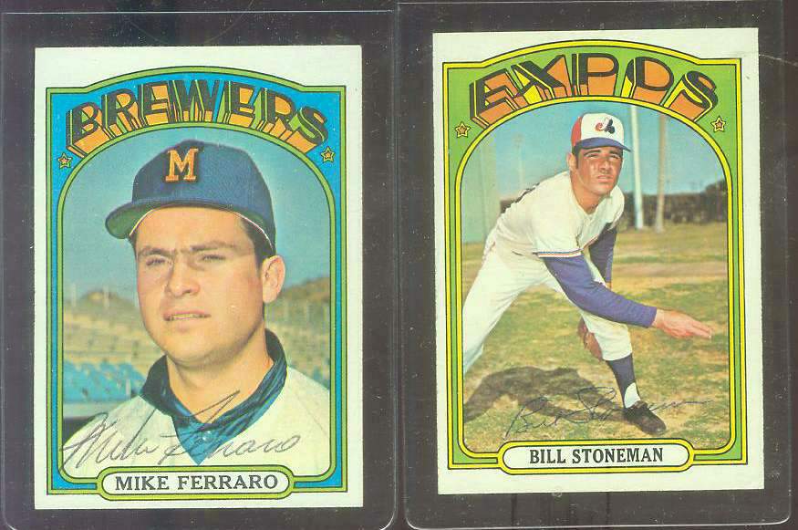 AUTOGRAPHED: 1972 Topps #613 Mike Ferraro w/PSA/DNA Auction LOA (Brewers) Baseball cards value