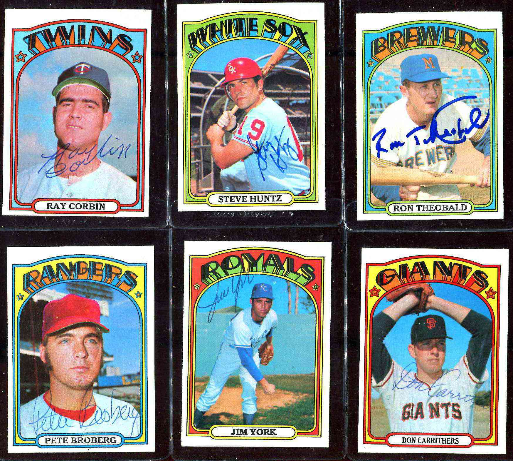 AUTOGRAPHED: 1972 Topps # 64 Pete Broberg ROOKIE w/PSA/DNA LOA (Rangers) Baseball cards value