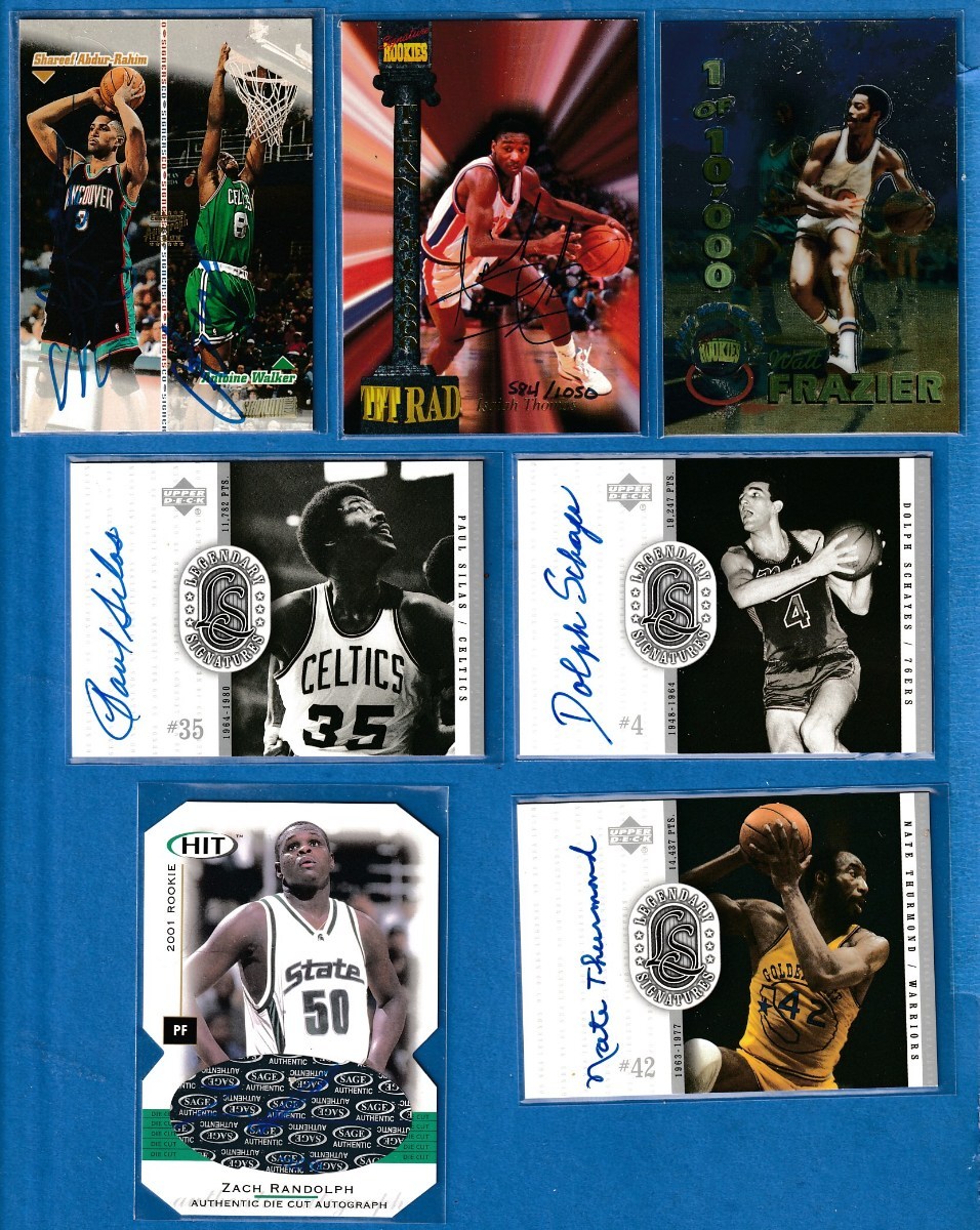  Antoine Walker/Abdur-Rahim - 1998 Stadium Club Co-Signers DUAL-AUTOGRAPH Baseball cards value