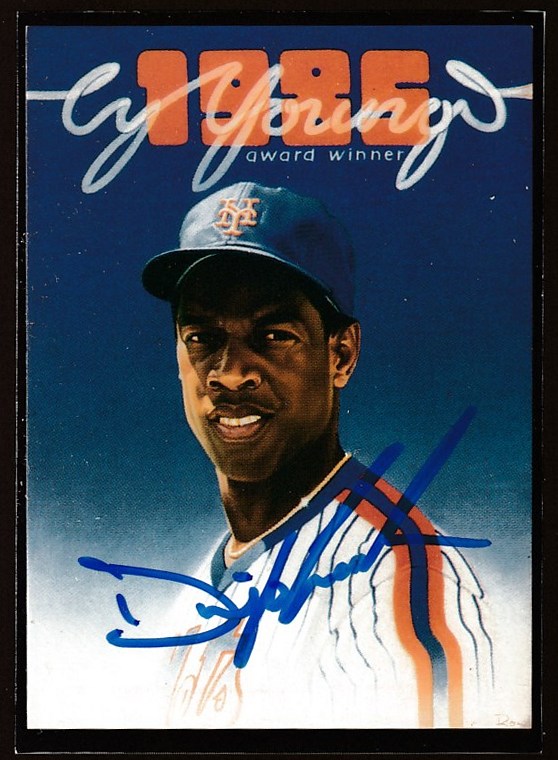  Dwight Gooden - 1986 RGI #31 'Cy Young' AUTOGRAPHED (Mets) Baseball cards value