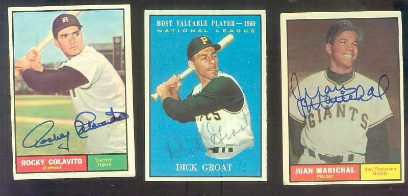 1961 Topps AUTOGRAPHED #486 Dick Groat MVP w/PSA/DNA Auction LOA (Pirates) Baseball cards value
