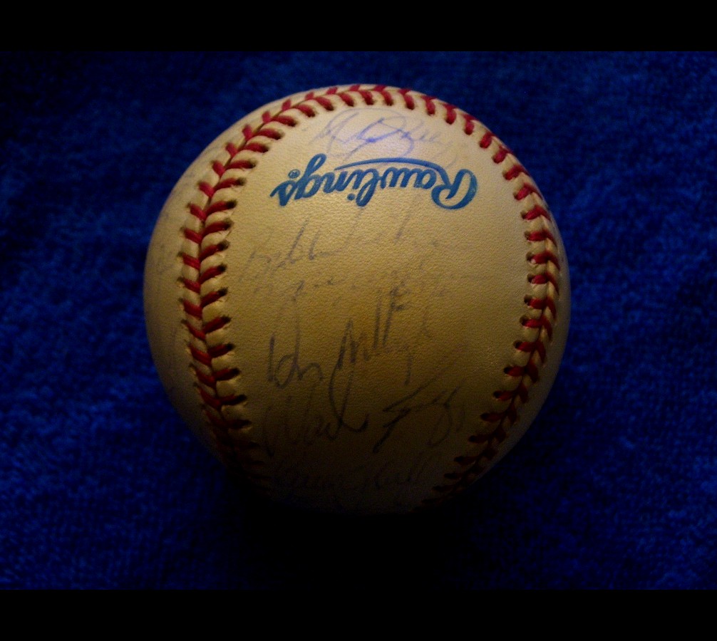   1993 YANKEES - Team Signed/AUTOGRAPHED baseball [#ed01] w/26 Signatures Baseball cards value