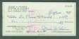  Jesse Haines - Autographed official Bank Check (Cardinals) (from 1972-75)