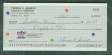  Tommy Henrich - Autographed official Bank Check(deceased,Yankees)(1988-91)