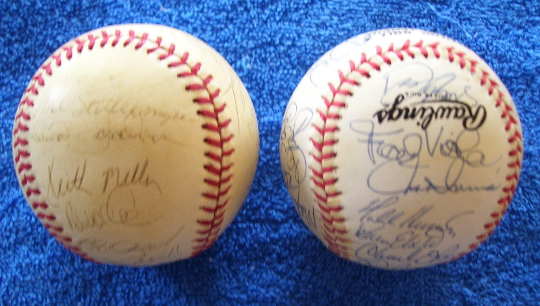 1988 + 1991 METSTeam Signed/AUTOGRAPHED baseballs [10e] w/58 Signatures