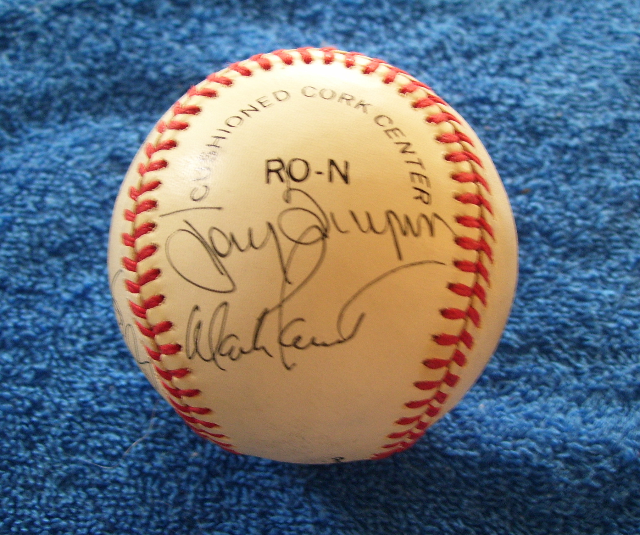   1987/88 - Multi-Signed/AUTOGRAPHED baseball [#10q] w/TONY GWYNN & MORE Baseball cards value